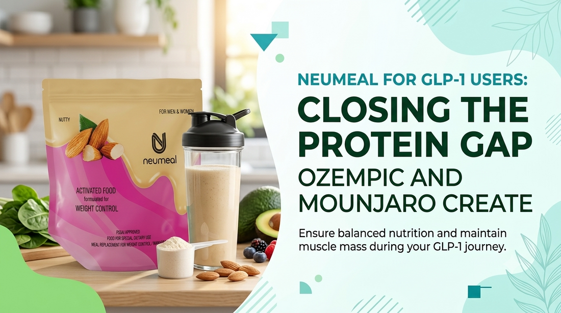 NEUMEAL as the suitable meal replacer for ozempic and mounjaro users