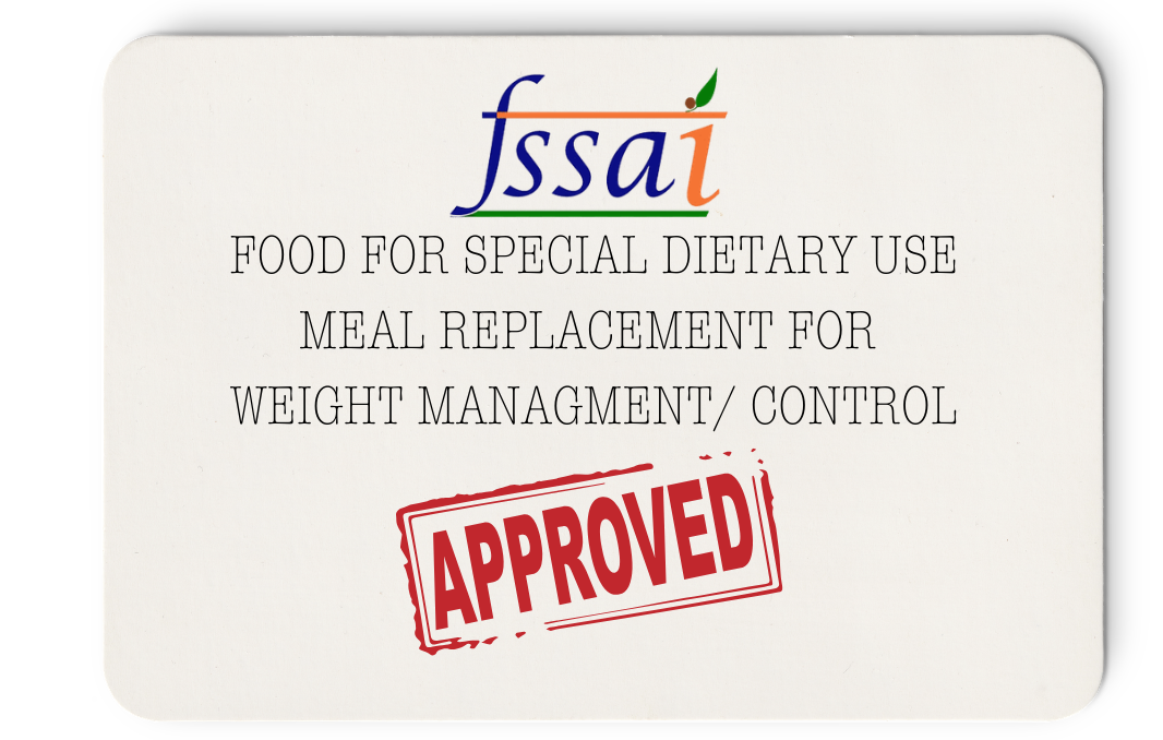 Neumeal is an FSSAI approved weight loss product, under FSDU as Meal replacer for weight control