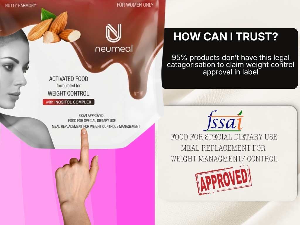 FSSAI approved food for weight loss, Neumeal