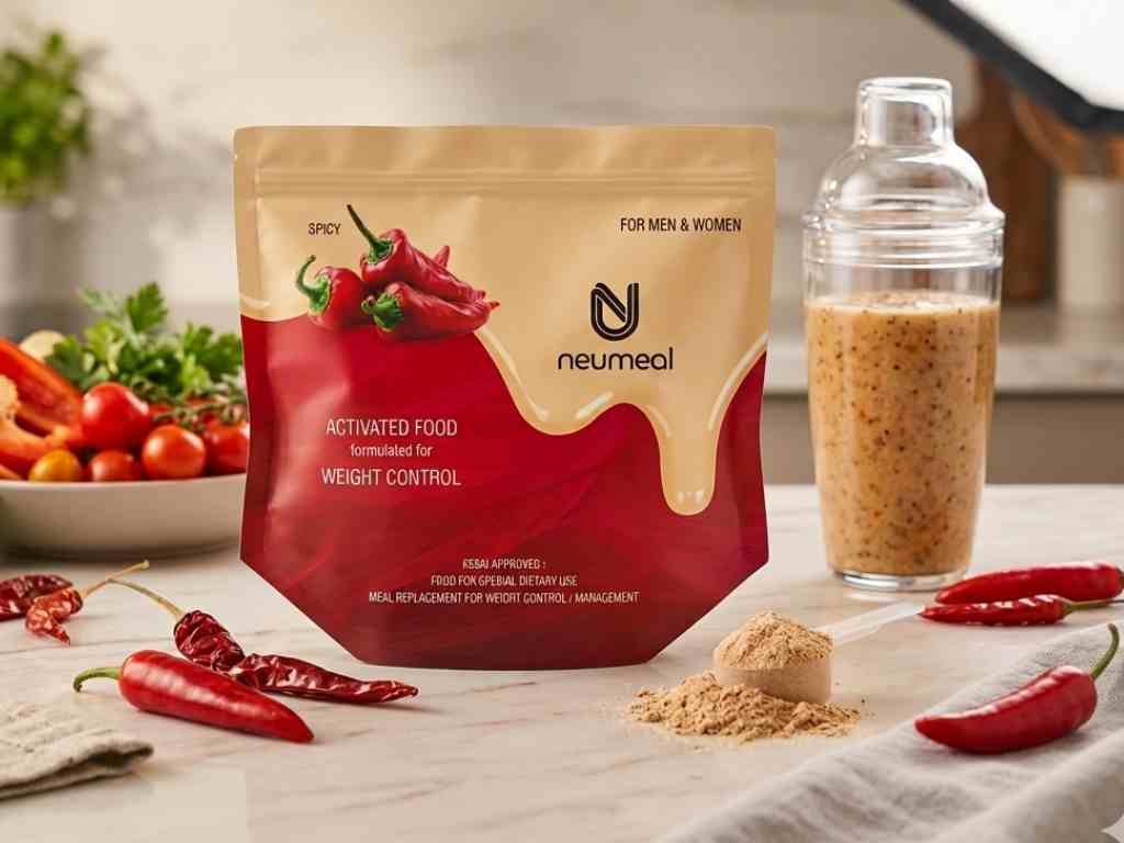 Spicy variant of neumeal low calorie meal replacer for weight loss